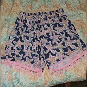 Simply Southern Starfish Shorts, S/M